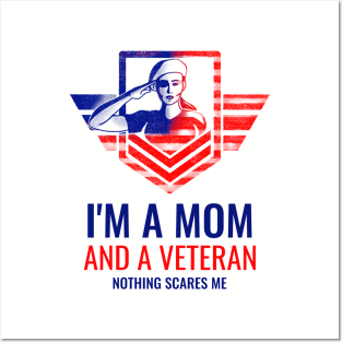 Veteran Mom Posters and Art